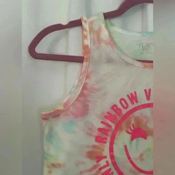 The Children's Place Girls Gymnastics Tee and Girls Tie Dye Tank Top (609) - Picture 10 of 16